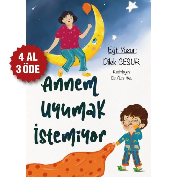Annem Uyumak İstemiyor kitap kapağı
