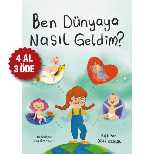 Ben Dünyaya Nasıl Geldim? kitap kapağı