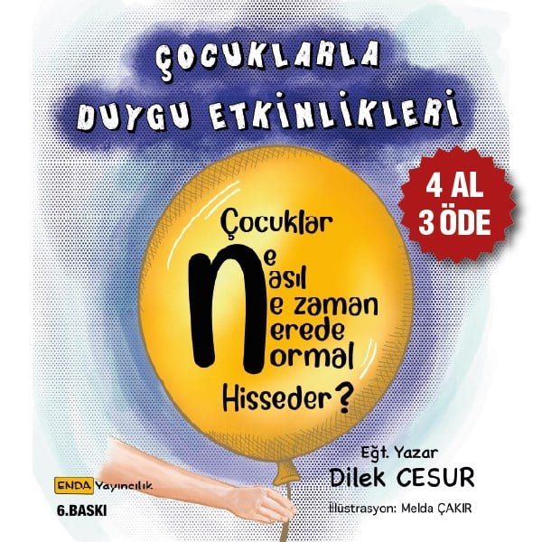 Çocuklarla Duygu Etkinlikleri kitap kapağı