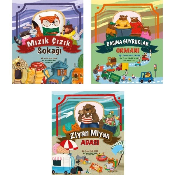Değerler Eğitimi Seti (3 kitap) kitap kapağı