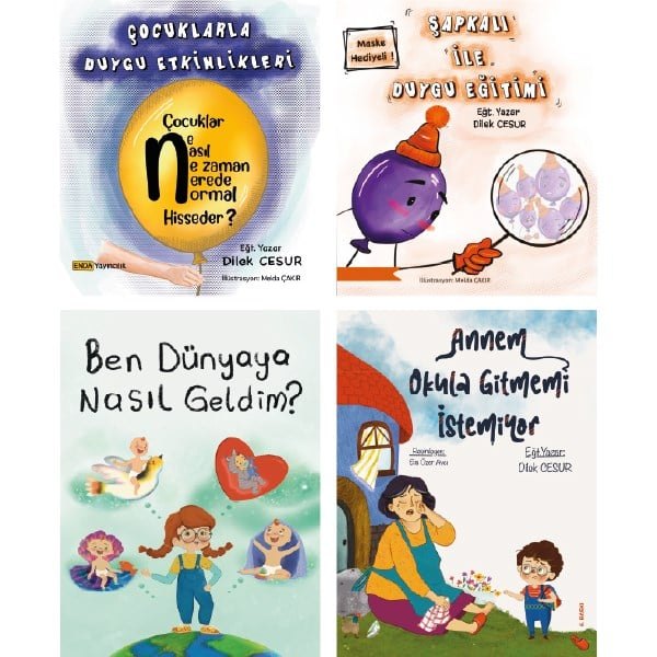 Ebeveyn 4'lü Kitap Seti kitap kapağı