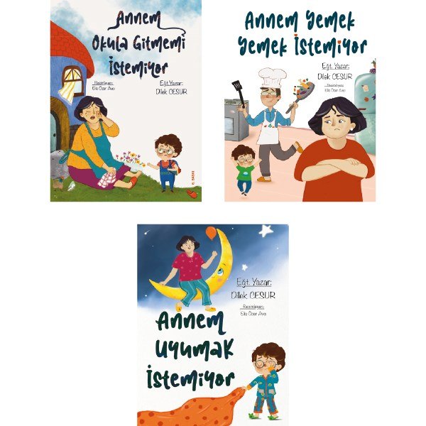 İyileştiren Anne Seti (3 kitap) kitap kapağı